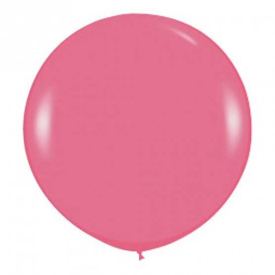 Шар (24''/61 см) Розовый, пастель